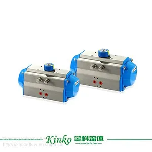 Spring Return Double Acting Pneumatic Actuated Rotary Angle 90degree for Ball Valve and Butterfly Valve thumbnail-1