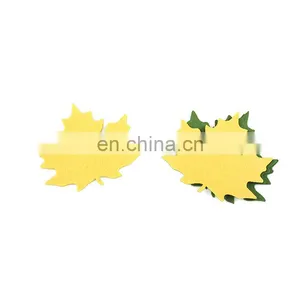 Customized Laser Cutting Maple Leaves Design Felt Placemat From China Supplier thumbnail-3