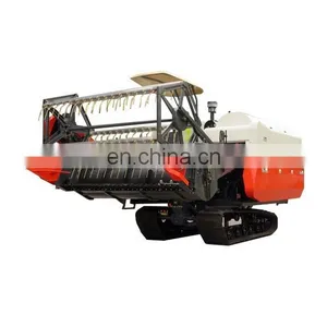 New Arrival Kubota Similar Crawler Rubber Track Rice Combine Harvester thumbnail-4