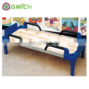 Childcare Center Furniture J212G Bed Wooden Plastic Bed for Kids thumbnail-3