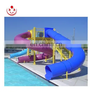 Extra Long Water Park Fiberglass Slide Tubes for Sale thumbnail-2