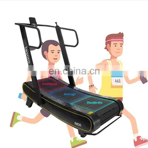 Woodway Easy Transport Curved Treadmill & Air Runner With Convenient Speed Control Gym Fitness Equipment thumbnail-1