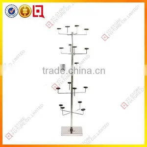 Metal Wire Rotating Hot Sell 4-Tier Metal Hat Rack thumbnail-2