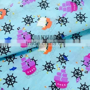 T90/C10 Customer Pattern Printed Fabric Sailing Boat Printed Fabric thumbnail-5