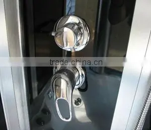 Luxury Fiberglass Door Sliding Open Corner Freestanding Acrylic Steam Room K-7028A thumbnail-4