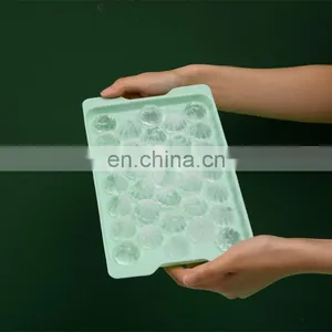 Favourable Price High Quality Selling ABS Empty Plastic Flower Shape Ice Cube Tray thumbnail-3