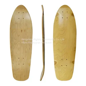 Blank Custom Fish Board Canadian Maple Blank Cruise Skateboard Decks thumbnail-2
