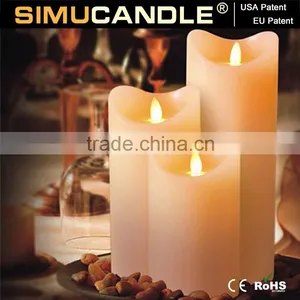 Wedding Decoration LED Flameless Candle With Moving Flame and USA, EU Patent thumbnail-3