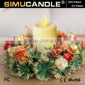 Simulated Flame Votive Candle With Timer and USA&EU Patent thumbnail-6