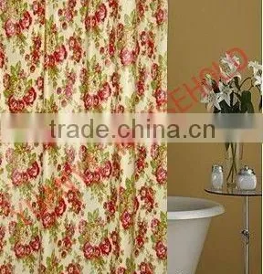 Luxury Shower Curtain Retro Shower Curtain thumbnail-1
