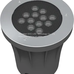 Outdoor Inground Spotlight Waterproof Ip66 Housing Stainless Steel Rgb Recessed Underground Light thumbnail-1