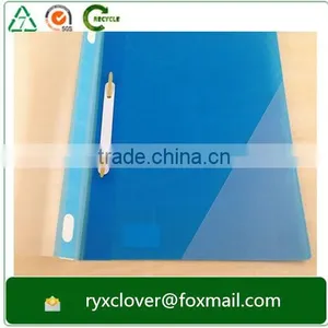 Plastic Clip Report Cover File Folder With Pocket thumbnail-4