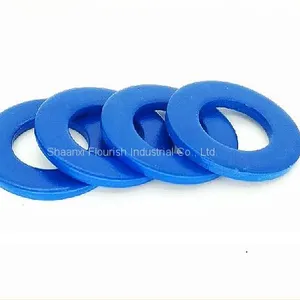 PTFE Round Carbon Steel Flat Plain Washer With Bolts And Nuts thumbnail-1