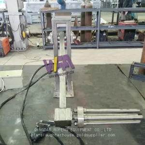Easy Install Sheep Slaughter House Hydraulic Skinning Machine For Goat Slaughtering thumbnail-4
