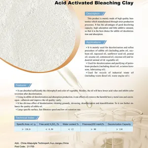 Acid Activated Bleaching Clay thumbnail-1