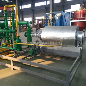 Mini Scale Waste Tire Plastic Pyrolysis Machine Recycle Used Tyre Plastic to Fuel Oil With High Oil Yield thumbnail-3
