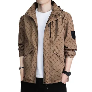 Stylish Colorful Casual Sports Windproof Waterproof Men's Long Sleeve Sunblock Yoga Jacket thumbnail-1