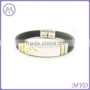 Wholesale Silicone Custom Bracelet thumbnail-3