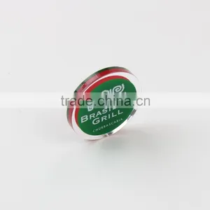 Customize Acrylic Logo Block Rounded Sign Plexiglass Block thumbnail-1