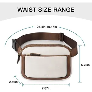 Wholesale Waist Bags for Unisex Outdoor Sports Mini Crossbody Bag Waterproof Chest Bag Fanny Pack thumbnail-3