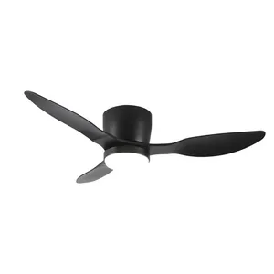 Low Profit DC Ceiling Fans With Remote Control Led Ceiling Lights thumbnail-1