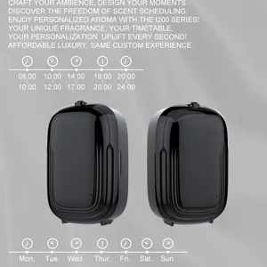 High Cost Performance Quiet Whisper 150ml Essential Oil Fragrance Bluetooth Led Display Scree Machine Aroma Electric Diffuser thumbnail-2