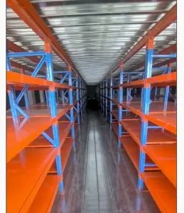 Medium Duty Racking Adjustable Metal Boltless Shelf and Racks Warehouse Storage Medium Duty Metal Rack Shelf thumbnail-3