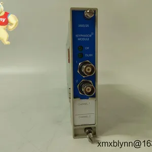 Bently Nevada 3500/25-02-01-00 Keyphasor Module – Phase and Speed Reference for Centrifugal Compressors thumbnail-1