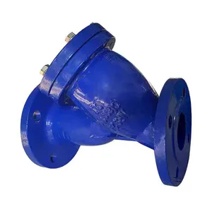 Cast Iron Strainer With SS304 Filter Regulator Element for ANSI Compliant Industrial Piping Pressure 125LB-150LB thumbnail-1