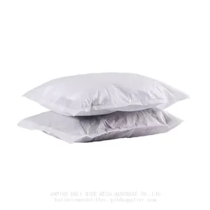 Tissue Poly Disposable Pillow Case Covers White Waterproof Pillow Case for Medical Hospital for Airline Use BOLI thumbnail-2