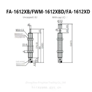 Fujilatex Hydraulic Buffer Fwm-2725fbd-c Adjustable Shock Absorber, Pingshan Trading thumbnail-2