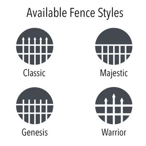 Customized Design Galvanized Steel Rods Wrought Iron Square Round Tube Boundary Wall Panel Cheap Home Garden Steel Fence Panel thumbnail-2
