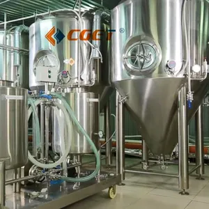 50L-200L Nano Beer Brewing Machine With Stainless Steel Fermentation Tank thumbnail-2
