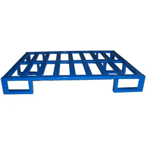 Wood Surface Steel Pallet With Anti-Slip Coating for Industrial Use thumbnail-5
