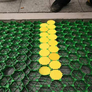 Manufacturer of 7cm Grass Planting Grids for Parking Lots, Flat - Mouth Design, Specially Used for Fire Lanes thumbnail-1