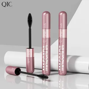 New Rose Gold Dual-Effect Mascara 2-in-1 Volumizing & Lengthening Mascara: Waterproof, Smudge-Proof, and Curling thumbnail-4