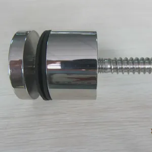 China Manufacturer Glass Standoff Diameter 30mm 316 Stainless Steel Hollow Type Modern Design for Mirror Mounting thumbnail-2