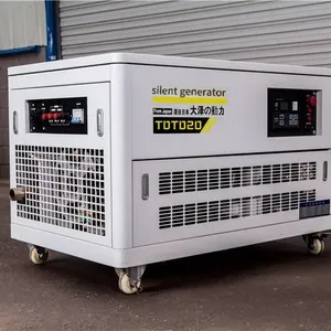 Portable 15kw and 30kw Gasoline Generator With Electric Start for Villa Emergency thumbnail-1