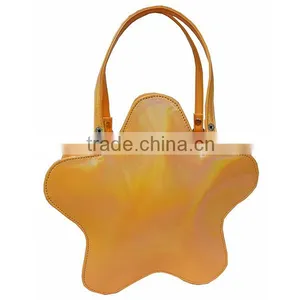 Star Shape Shiny PU Fashion Handbag for Teen thumbnail-3