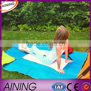 HDPE Knitted Fold Sandless Beach Mat Sand Free for Beach Mat Quality Choice thumbnail-6