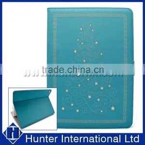 Turquoise Color Christmas Tree Tablet Case For IPad 4 thumbnail-1