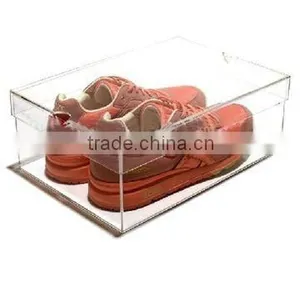 Fantastic Clear Acrylic/plastic Shoe Box Display Stand thumbnail-1