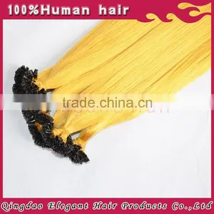 Best Quality Remy Wholesale Italian Keratin Ombre Nail Tip Hair Extension thumbnail-3
