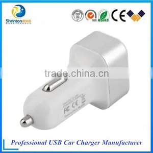 Triple USB Universal Car Charger Adapter 3 Port 2A 2.1A 1A For Cell Phone thumbnail-2