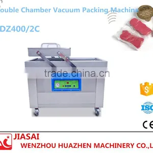 Food Vacuum Sealer Machine DZ400/2C Double Vacuum Chamber thumbnail-1