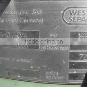 RTA45-01-074 Used Westfalia Disc Separator thumbnail-5