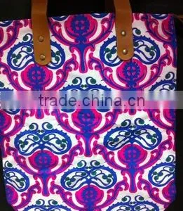 Neon Canvas Bag Alumnar Fofo Flower thumbnail-1