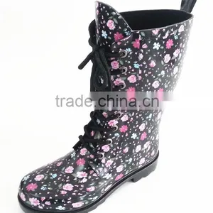 2014 New Style Lady's Fashion Rainboots/rubber Boots thumbnail-1