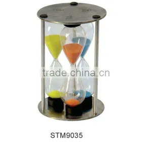 Metal Sand Timer, Metal Hourglass, Metal Sand Clock thumbnail-1