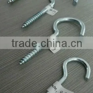 Rigging Hardware Nickel Plated Cup Hooks With Thread thumbnail-1